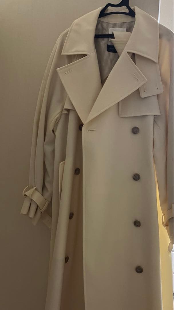 【AMERI】 SUPERIOR FLARE TRENCH COAT sサイズ