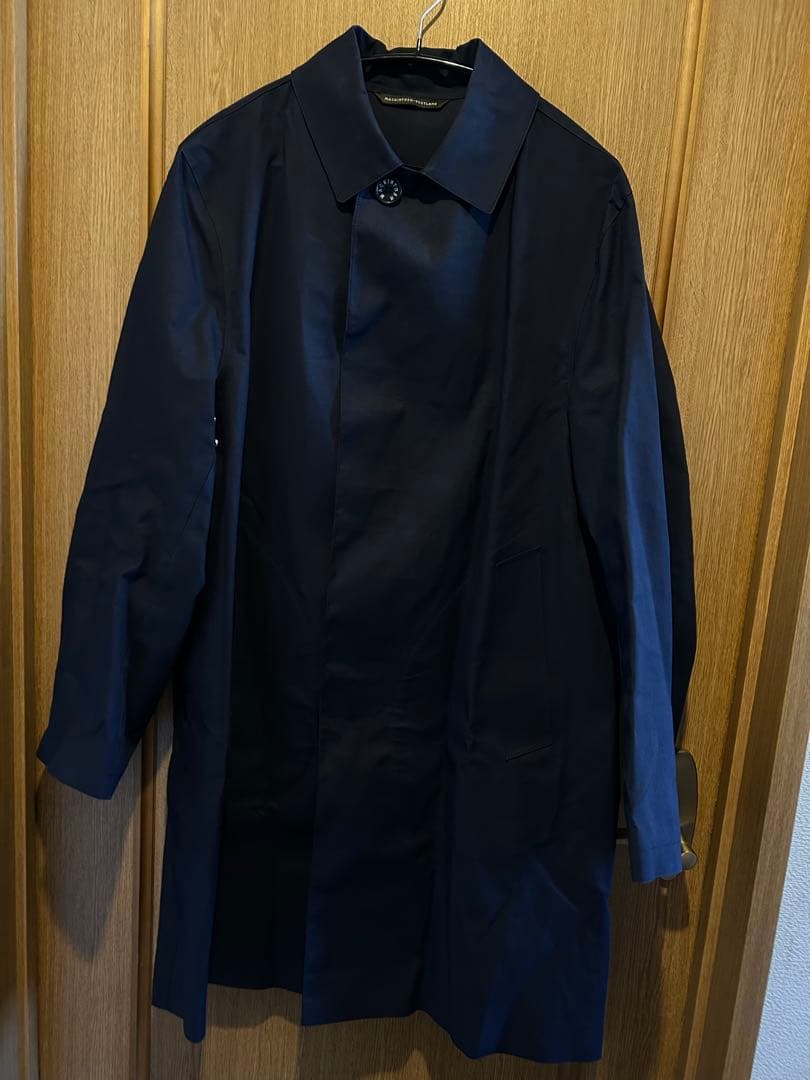Macintosh-scotland ネイビー　メンズコート 40サイズL〜LL