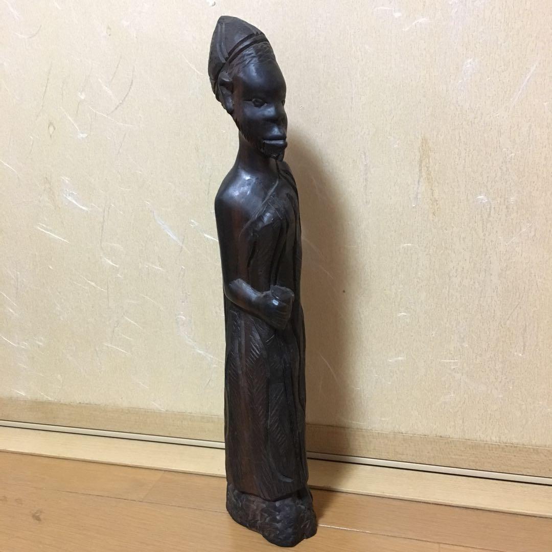 黒檀 アフリカ 約50年前 置物