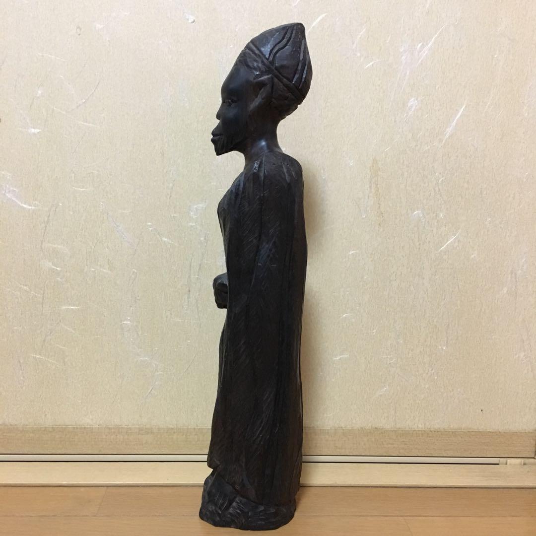 黒檀 アフリカ 約50年前 置物