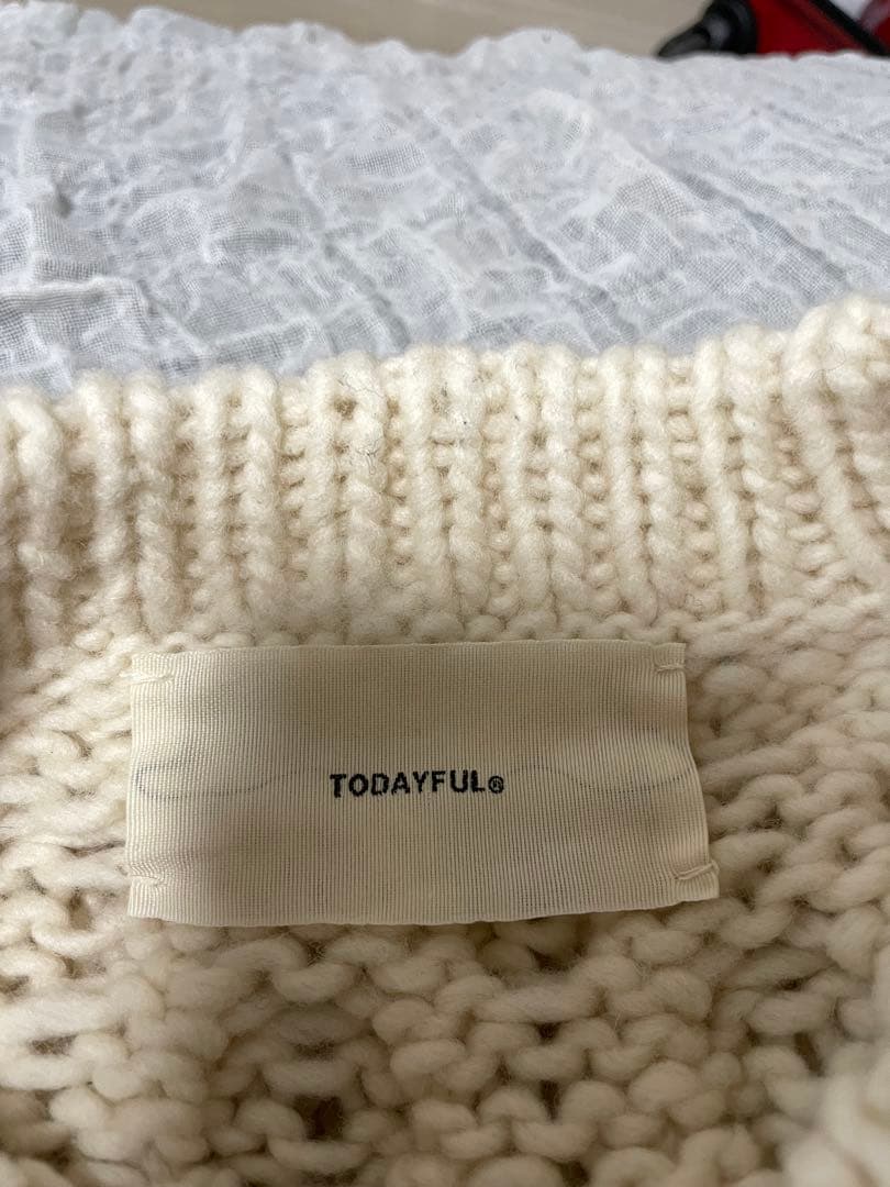 トップス TODAYFUL Pattern Hand Knit