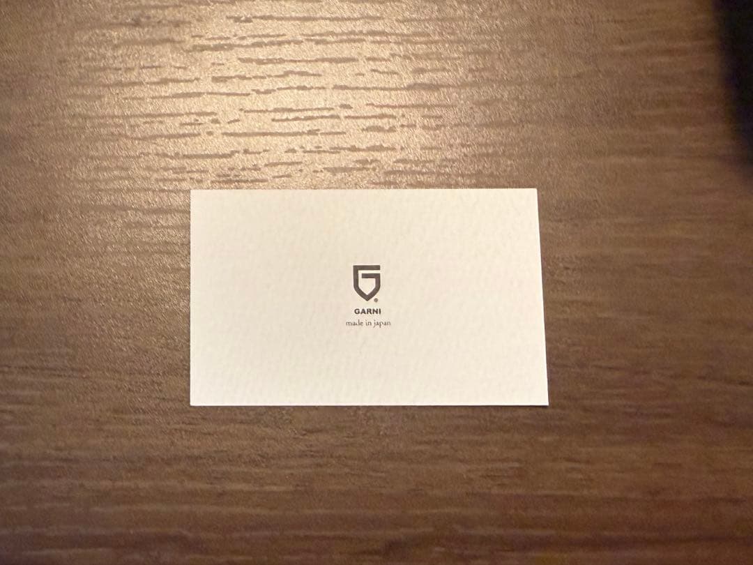 小物 GARNI Sign Zip Long Wallet- BLACK