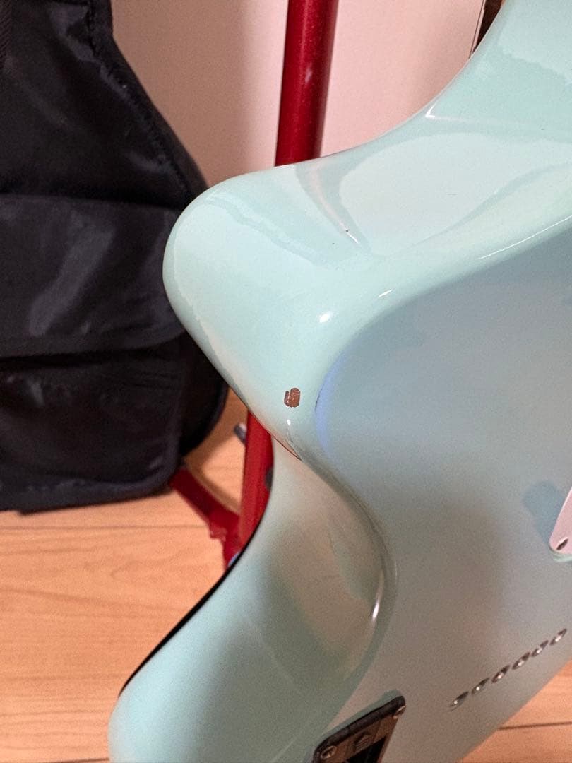 Fernandes ZO-3 内蔵アンプOK！社外ピックガード・純正ケース付