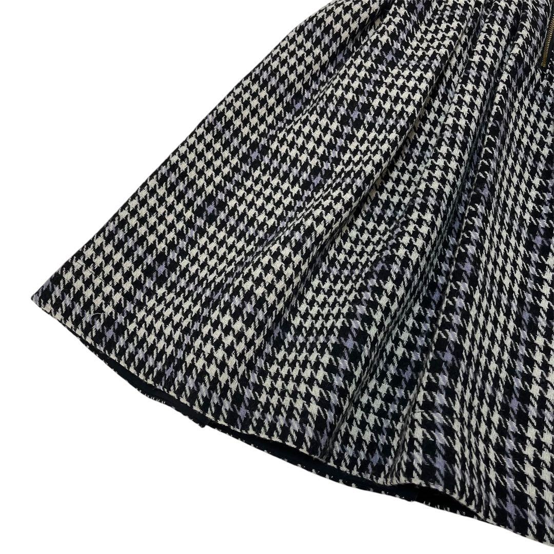 【新品未使用】ケイトスペード 千鳥柄ジャンパースカート　ワンピース　160