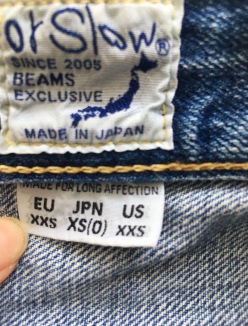 orslow Monroe used オアスロウ　モンローユーズドデニム