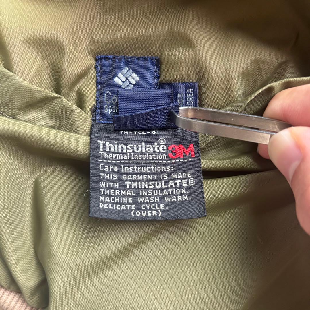 90s Columbia コロンビア　中綿　ジャケット　ダックハンターカモ