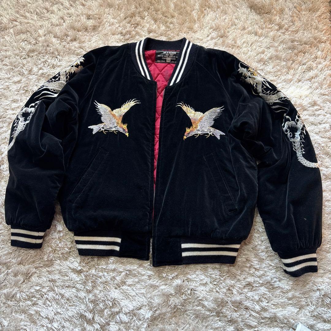 START OF ACCELERATION スカジャン　刺繍