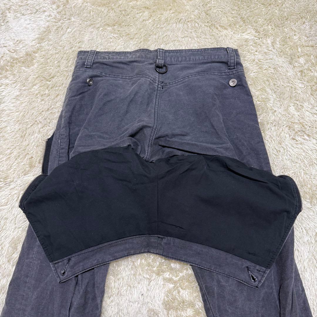 【希少】 YasuyukiIshii ワークパンツ　フレア　y2k テック系