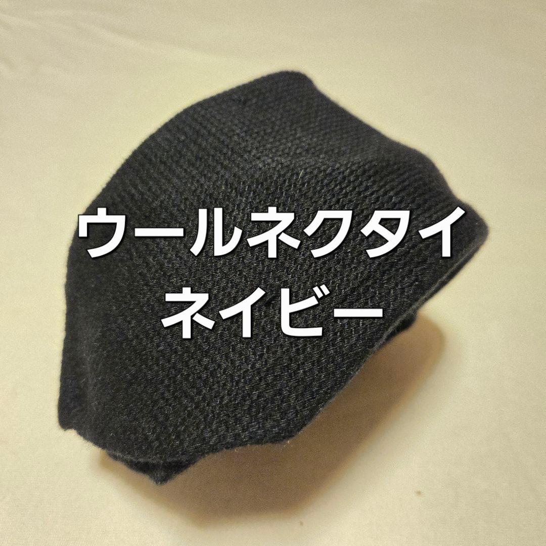 【Ezbuy公式アカウント05様千よ】フィナモレ　ウール　ネクタイ　ネイビー