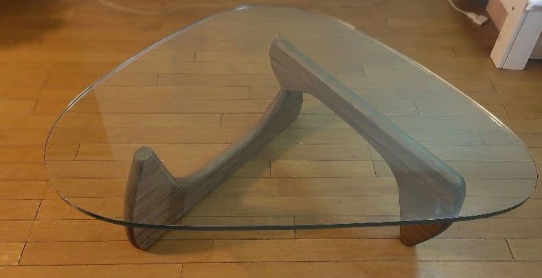 【送料込】イサムノグチ ガラステーブル リプロダクト品