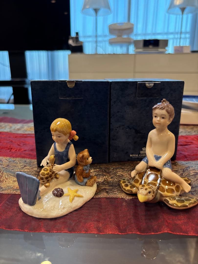 まりあ様Emma & Frederik 陶器フィギュリン　セット　2003年