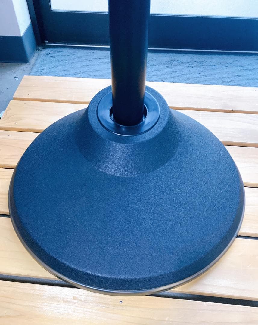 SONGMICS バランスチェア デスクチェア ブラック 高さ調節可能