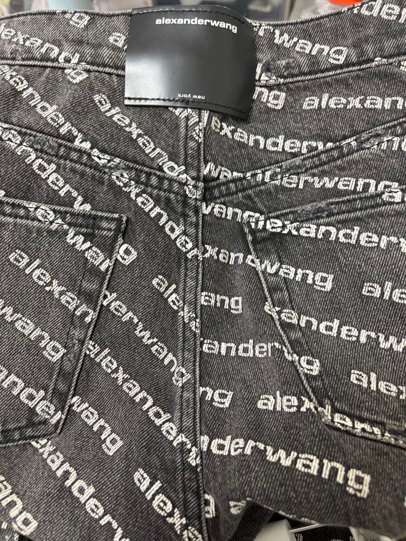 ALEXANDER WANG Logo Denim Pants デニムパンツ