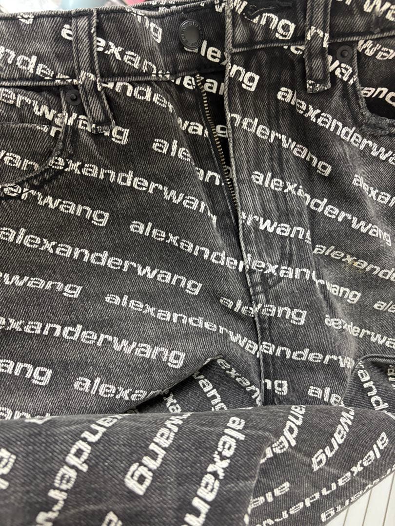 ALEXANDER WANG Logo Denim Pants デニムパンツ