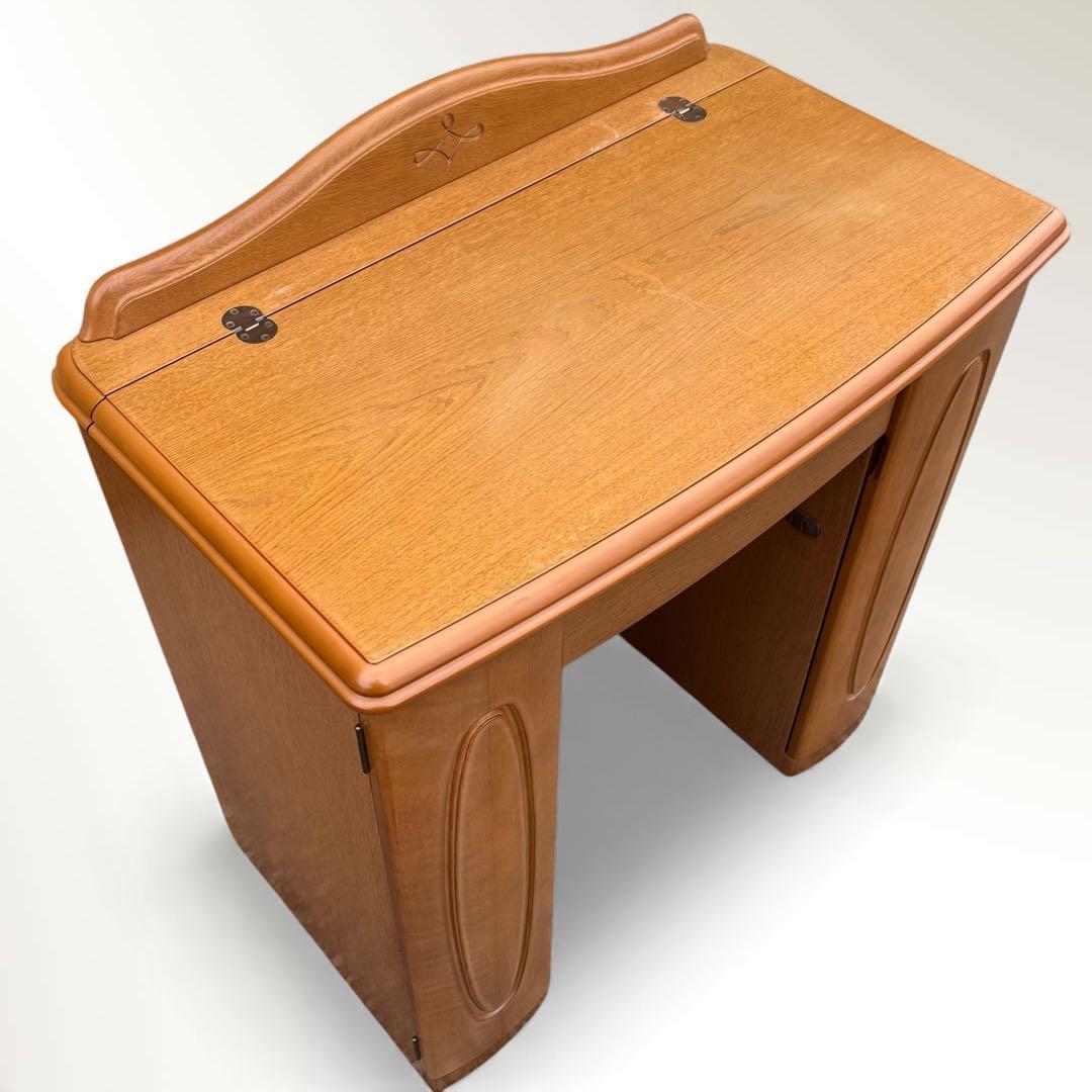 大塚家具　エメリーWRAPTOP ラップトップ デスクドレッサー ナラ材