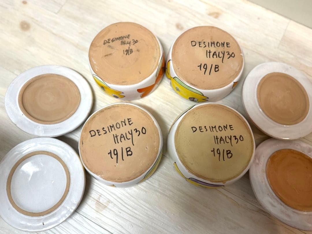 デシモーネDESIMONE器絵皿4点セット