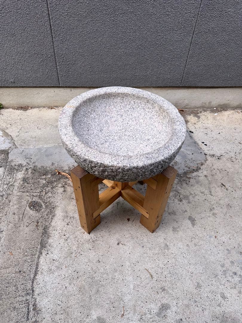 餅つき　石臼台付　奈良、大阪手渡しのみ2025-2