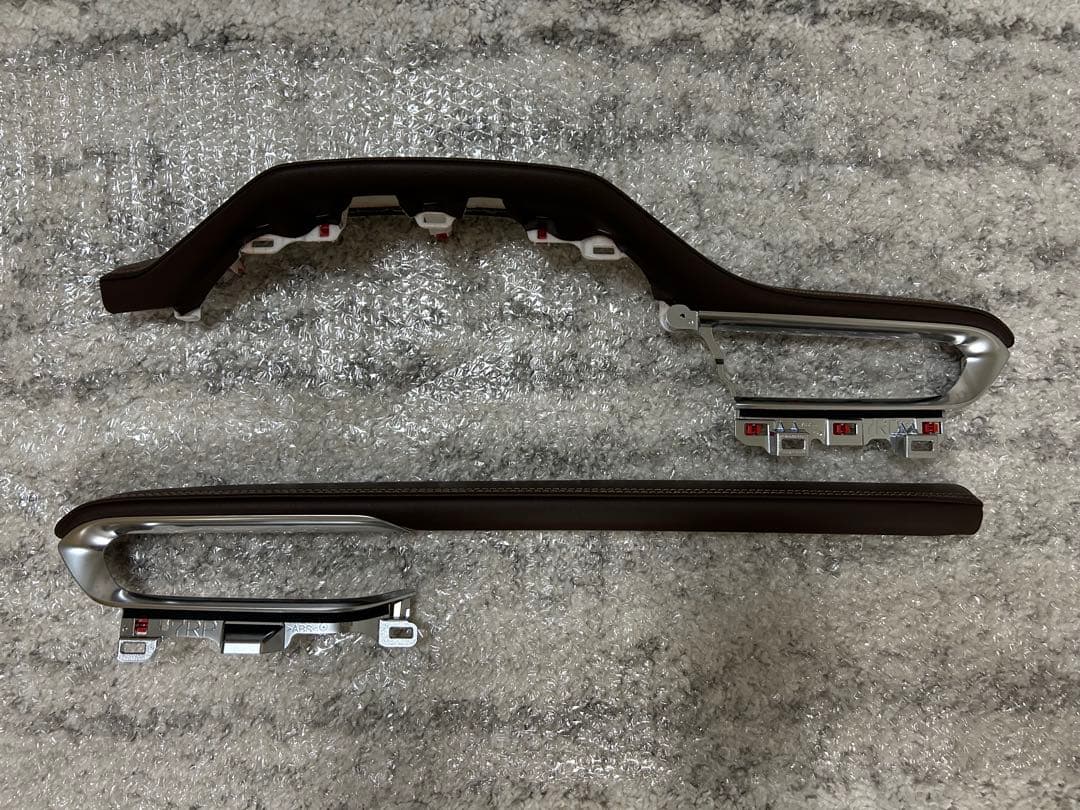 【Grazioグラージオ】80ハリアー ダッシュガーニッシュ左右セット ブラウン