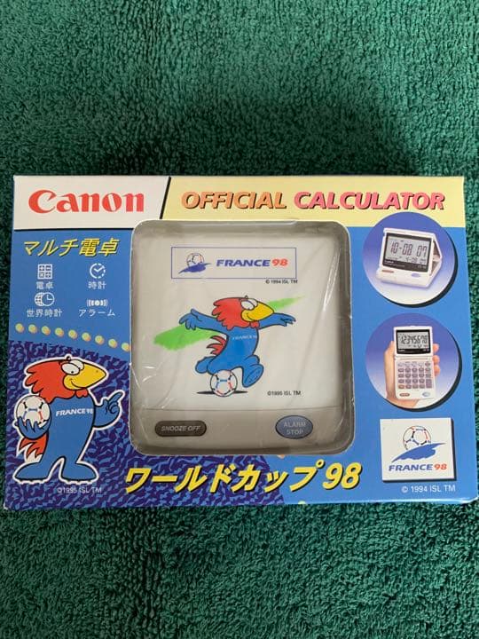 Canonマルチ電卓 未開封品 ワールドカップ98 非売品