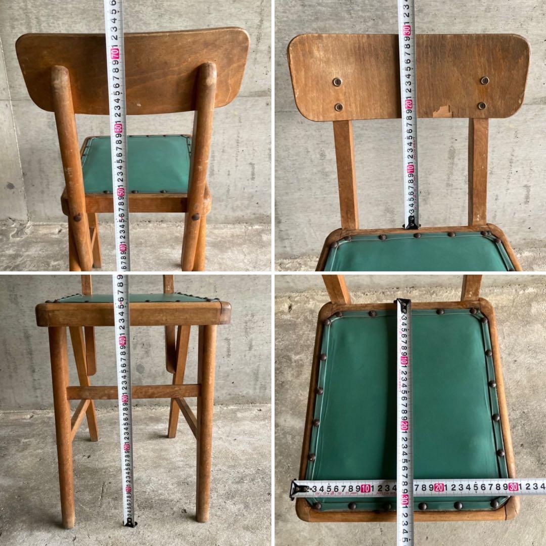 オールドマルニ チェア 椅子 背もたれ 木製 家具 レトロ ヴィンテージ