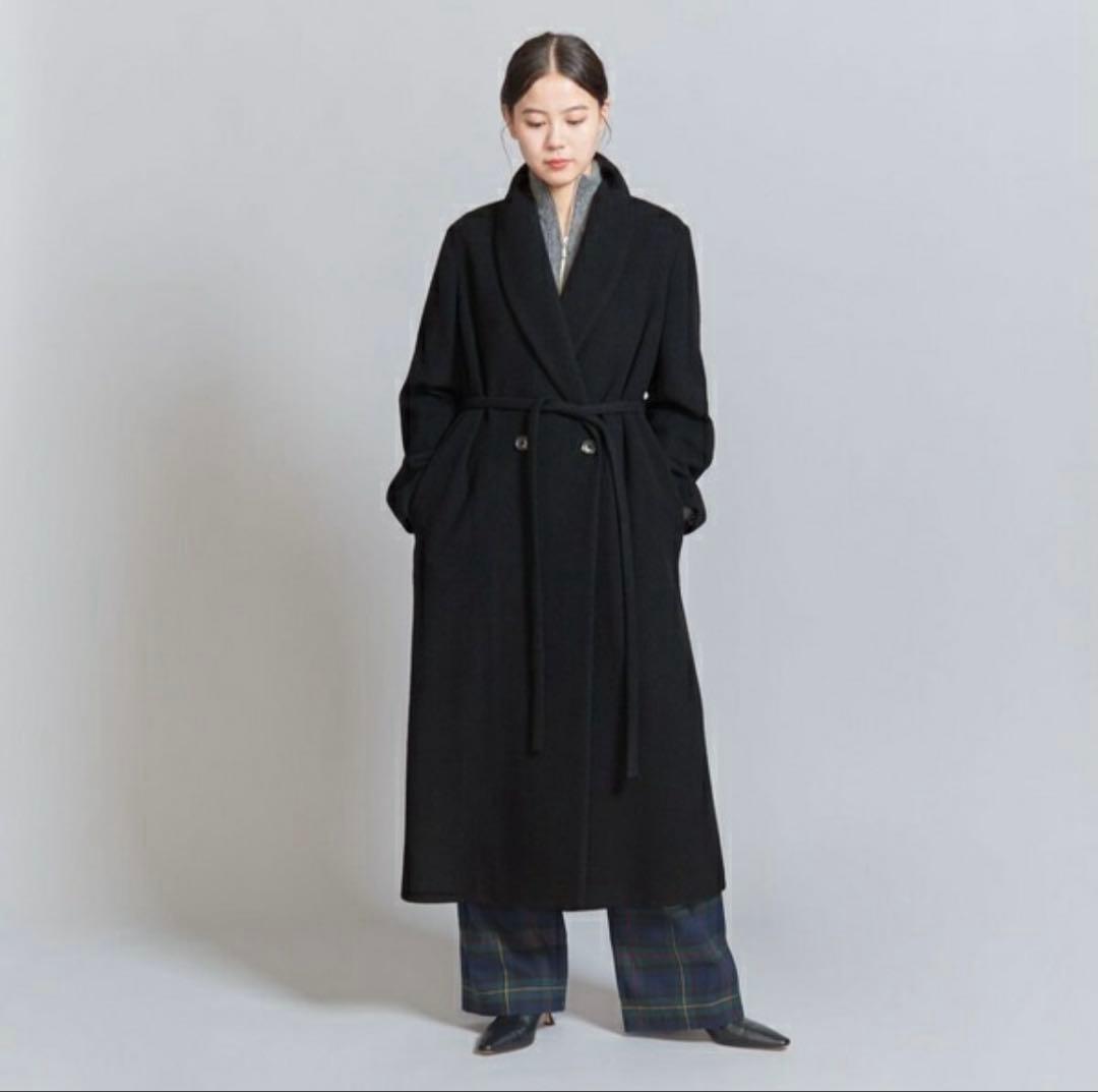 【WEB限定】ウールモッサ テーラードロングコート／ビューティー＆ユース