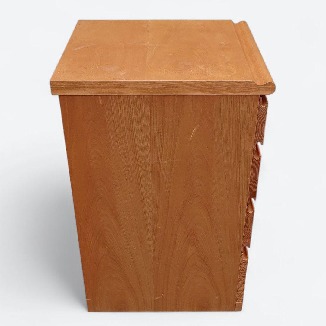 Karimoku カリモク 4段 天然木 ドロワーチェスト 整理箪笥