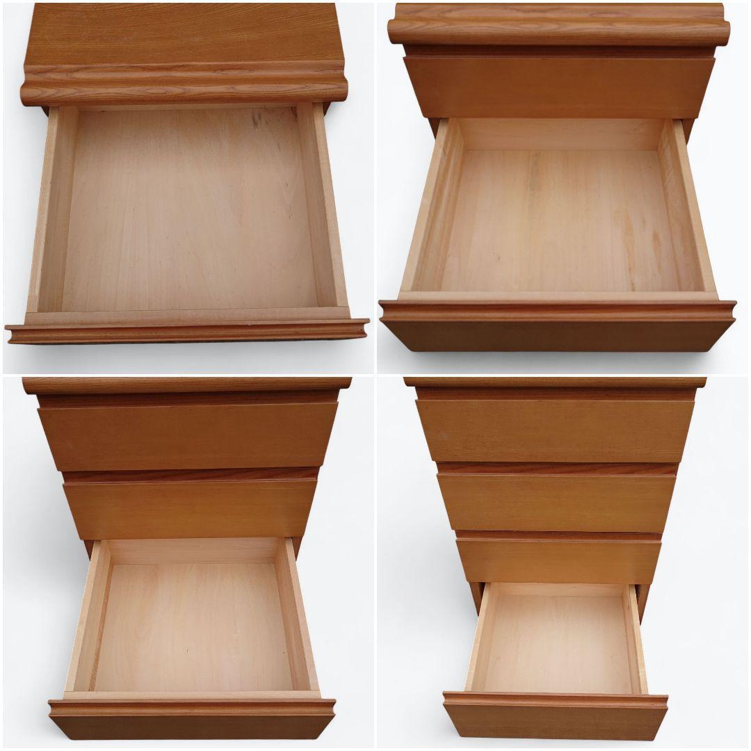 Karimoku カリモク 4段 天然木 ドロワーチェスト 整理箪笥