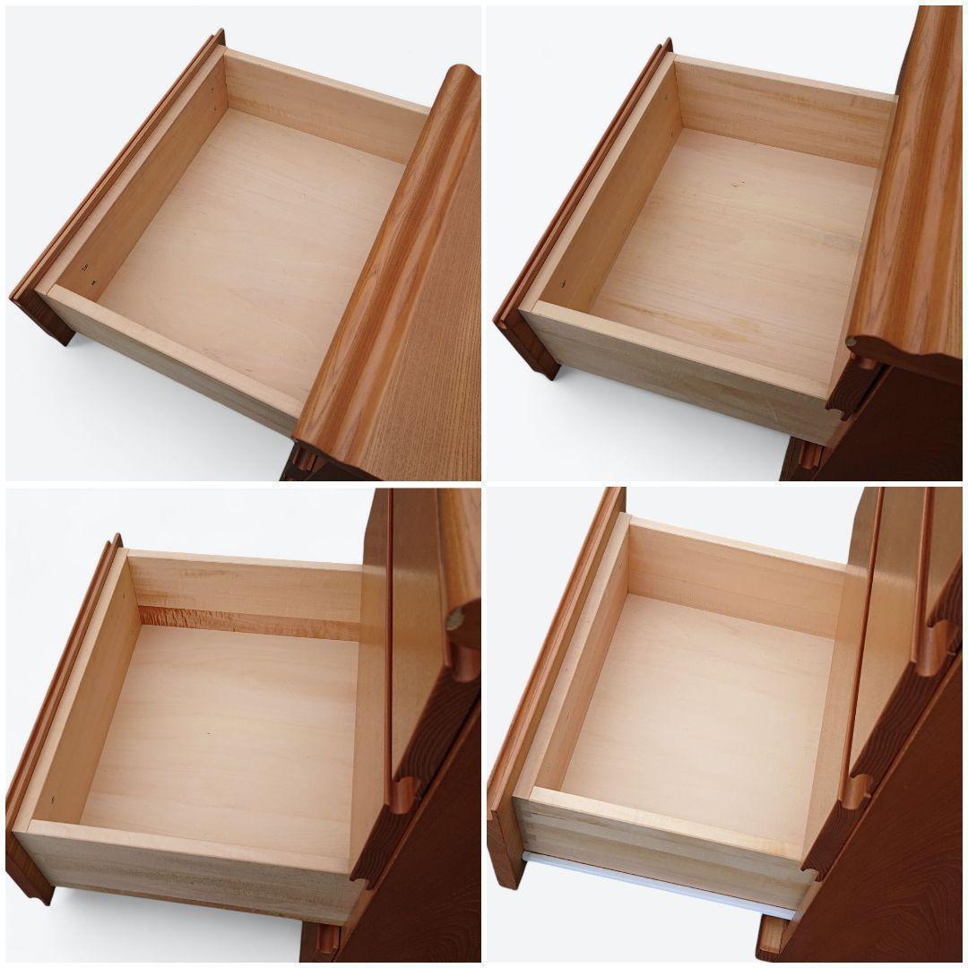 Karimoku カリモク 4段 天然木 ドロワーチェスト 整理箪笥