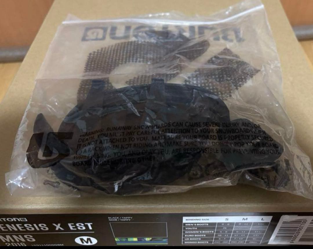 GENESIS X ジェネシスX バートン BURTON est TAPPY M