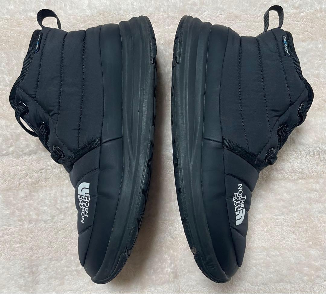 ノースフェイス ヌプシトラクションライトチャッカブーツ ブラック 24cmUS6