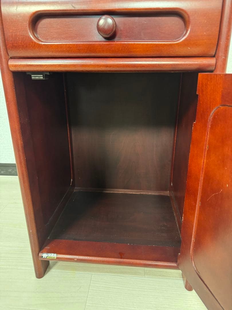 Karimoku カリモク家具 オールドカリモク 電話台 （管理No.i4)