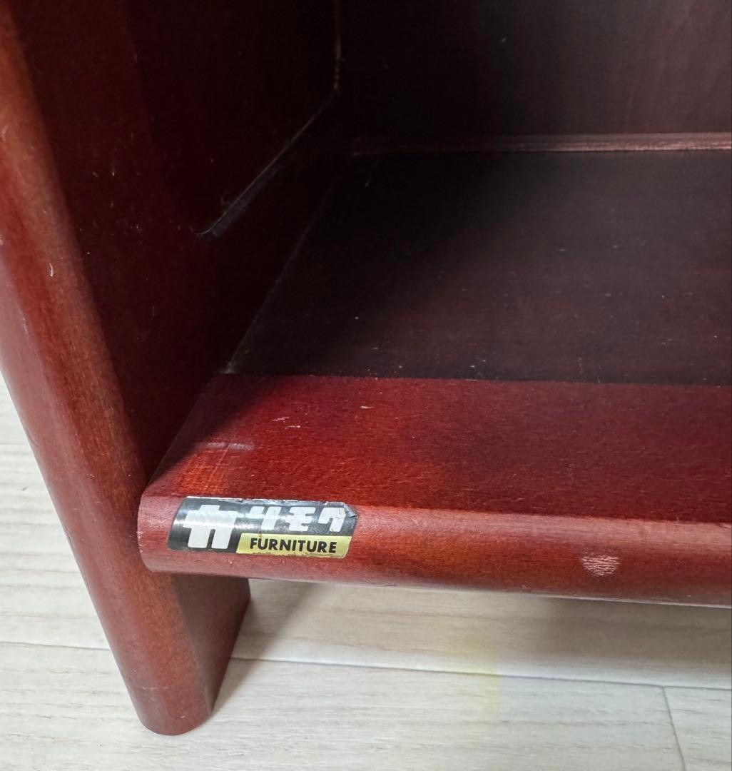 Karimoku カリモク家具 オールドカリモク 電話台 （管理No.i4)