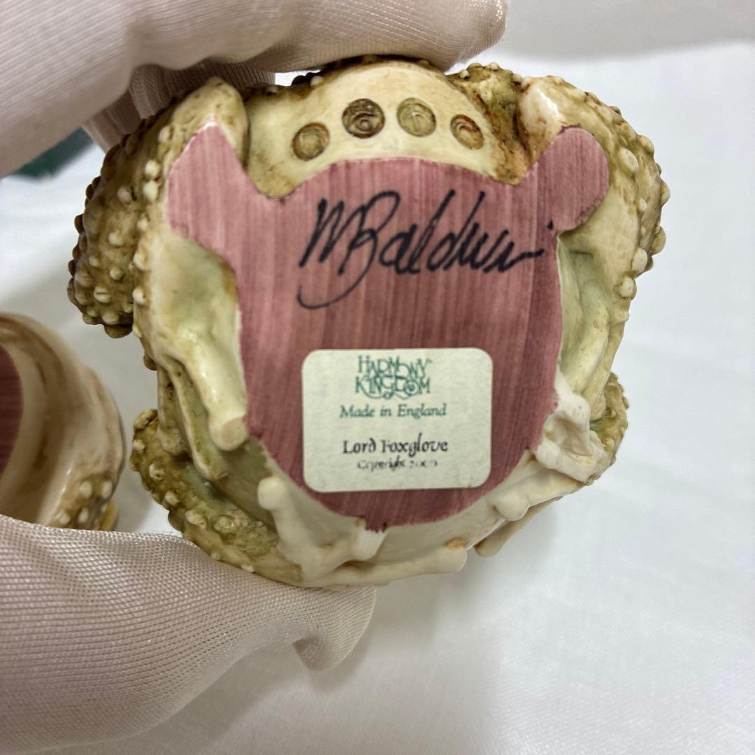 置物 Harmony Kingdom Lord Foxglove Toad