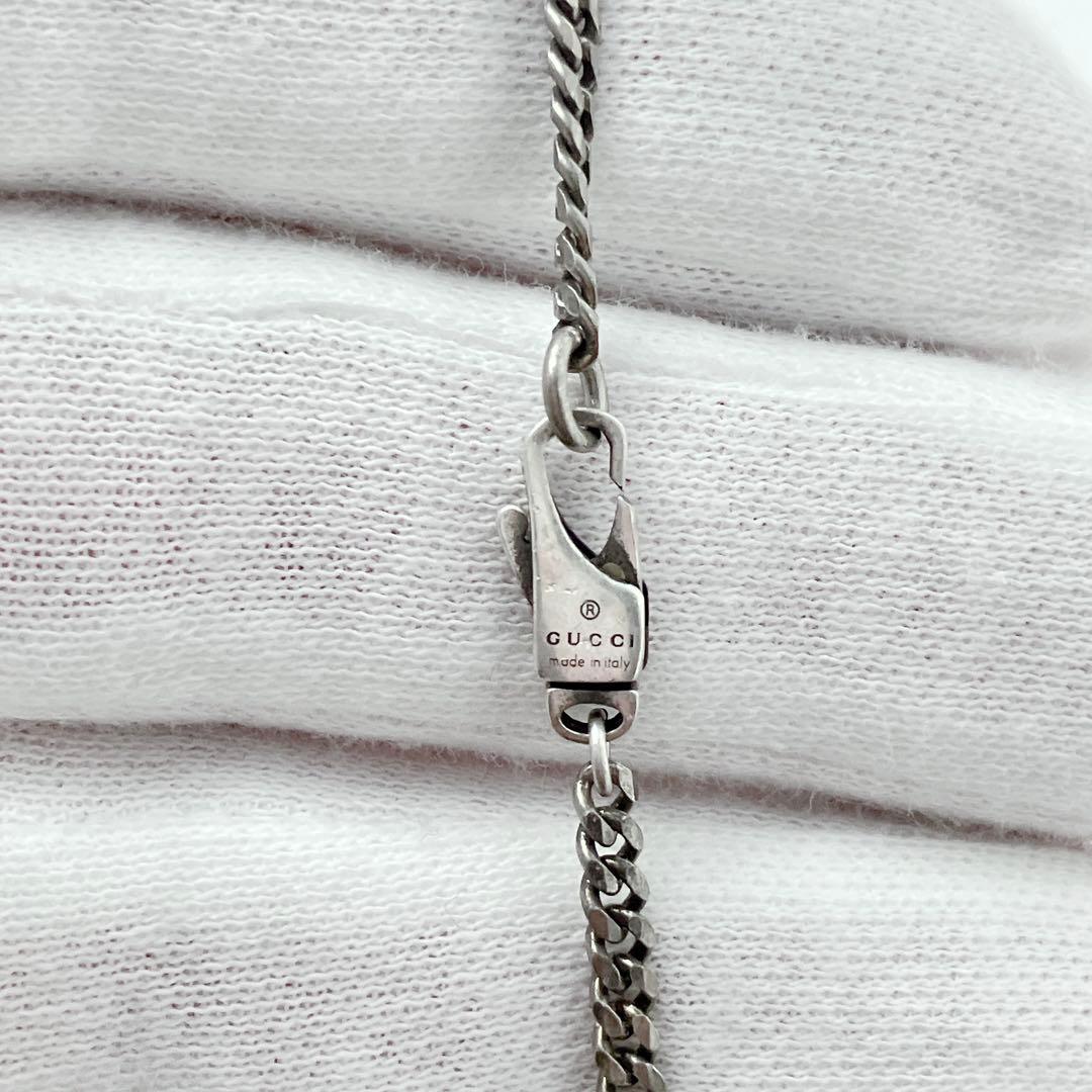 人気品 グッチ GUCCI 925 ネックレス シルバー メンズ ER81