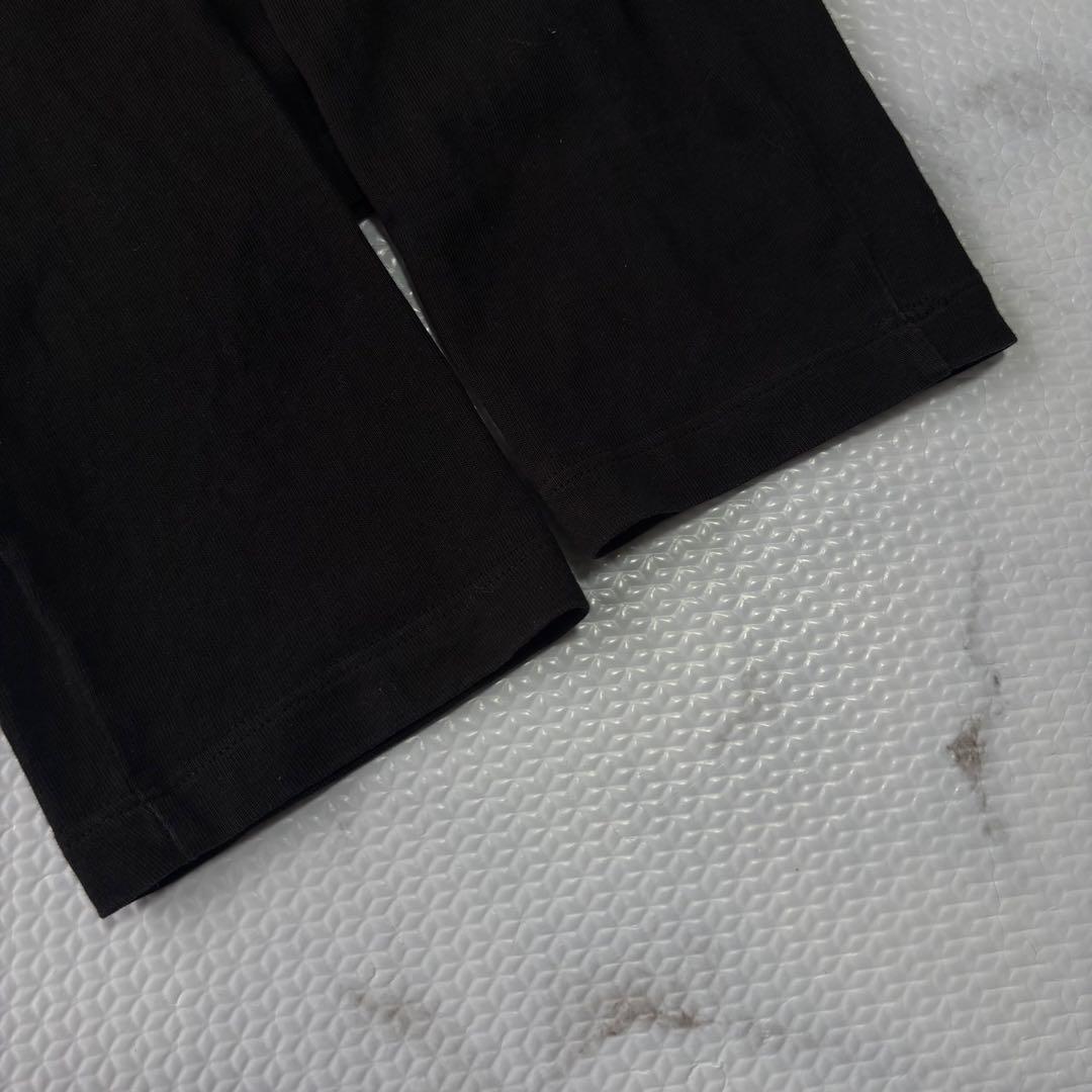 ✨大人気✨ MONCLER（モンクレール）黒 ロンT長袖カットソー胸ロゴXXL