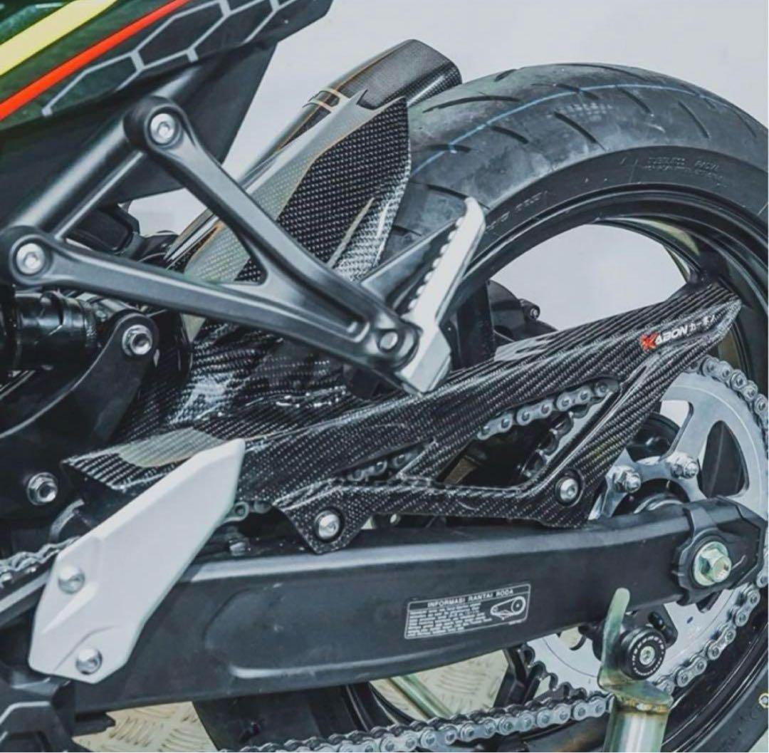 ZX25R/ZX25RR/ZX4R カーボンリアフェンダー