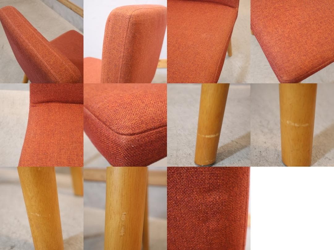 unico ウニコ Russell ダイニングチェア 2脚セット サイドチェア