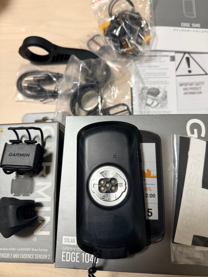 Garmin EDGE 1040 SOLARサイクルコンピューター 本体