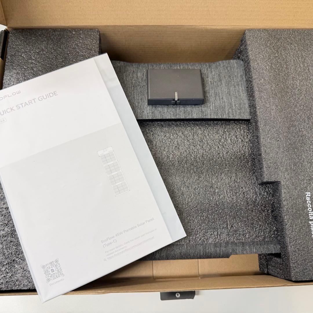 ECOFLOW ソーラーパネル45W type-C