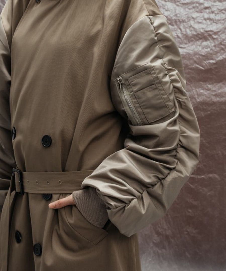 ジャケット・アウター Selle glant MA-1 DOCKING TORENCH COAT