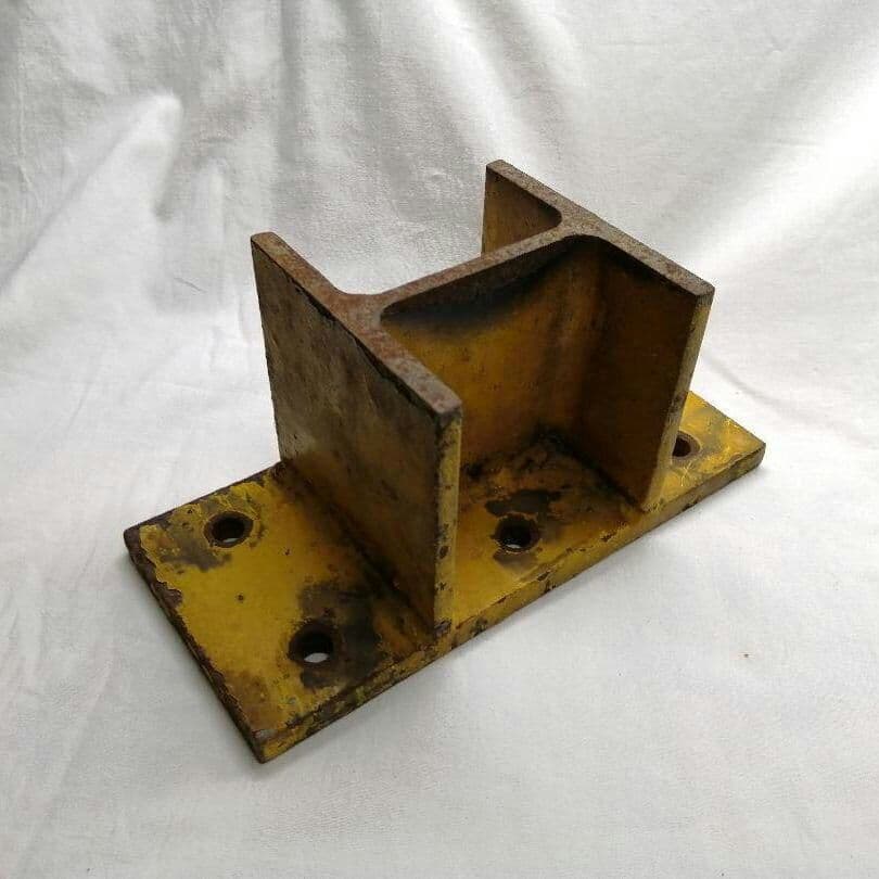 鉄骨の切れ端 アンティーク レトロ インテリア おもり 鉄屑`