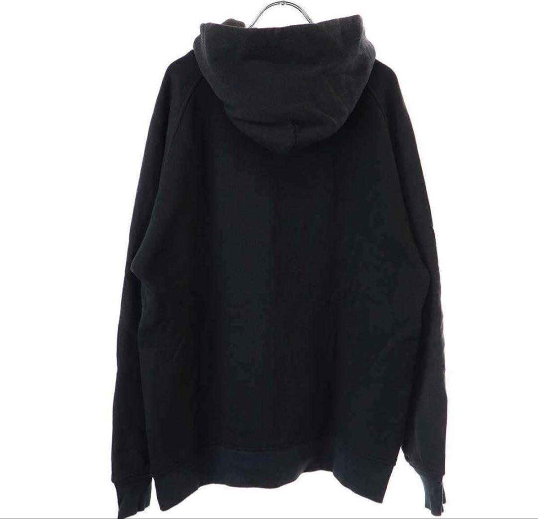 COMOLI コモリ 22AW コットン吊裏毛パーカー ブラック 2