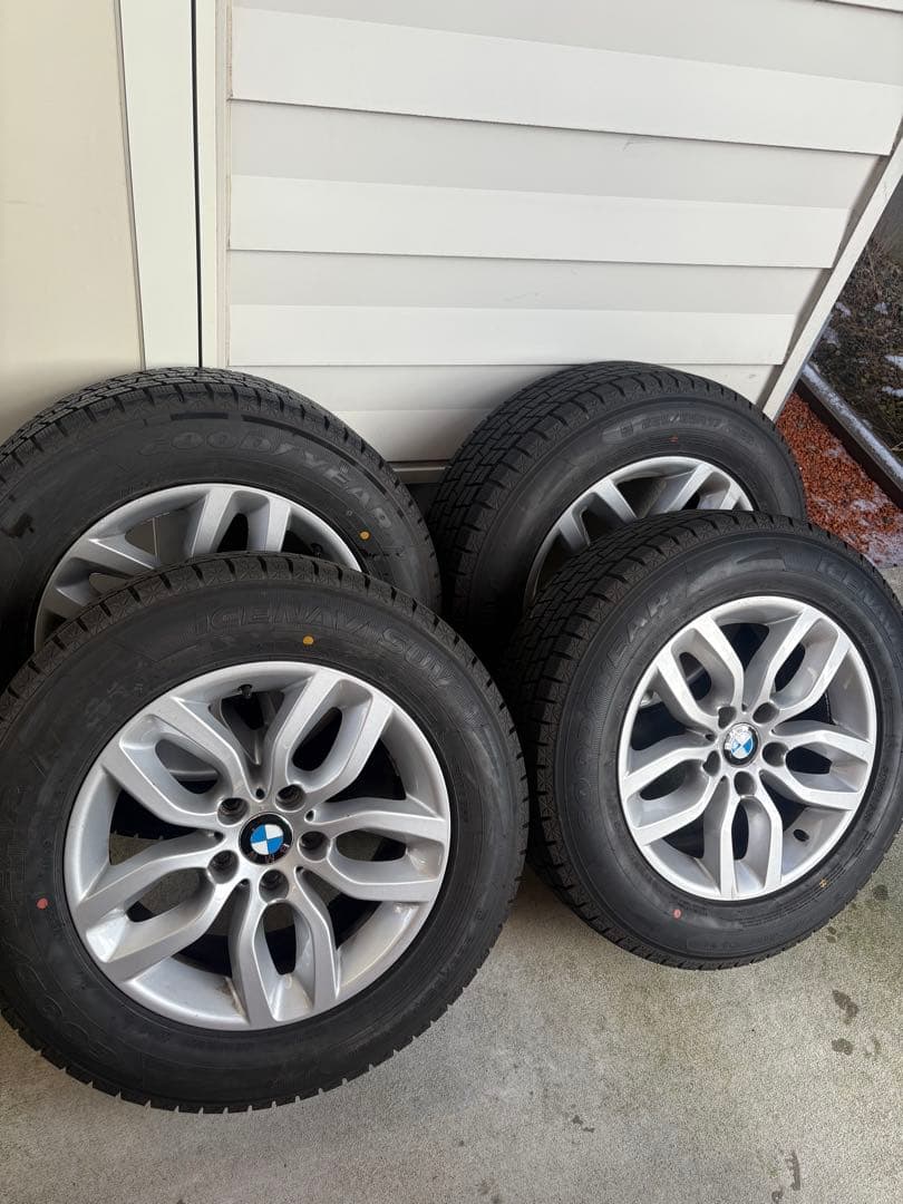  X3 (F25) 純正ホイール　スタッドレスタイヤ　4本　タイヤ新品