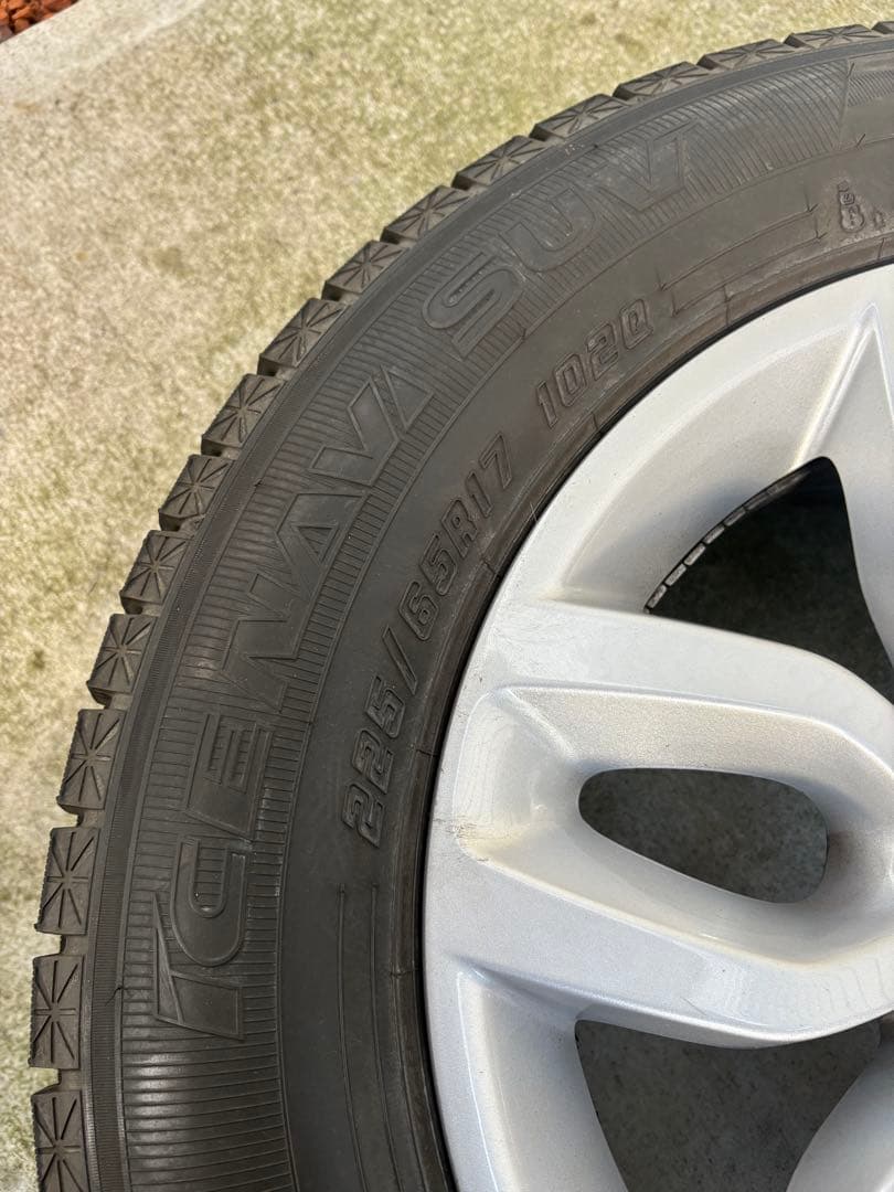  X3 (F25) 純正ホイール　スタッドレスタイヤ　4本　タイヤ新品