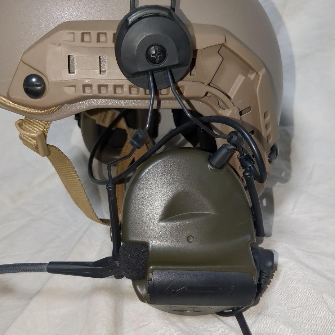 fma ops-core comtac レプリカヘルメットヘッドセット　コヨーテ