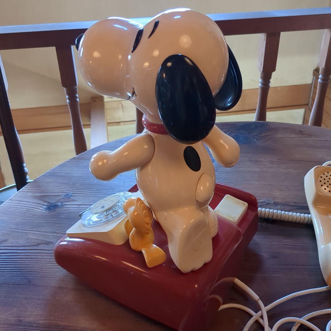 昭和レトロ☆スヌーピー電話機☆スヌーピー TOMY ビンテージ インテリア