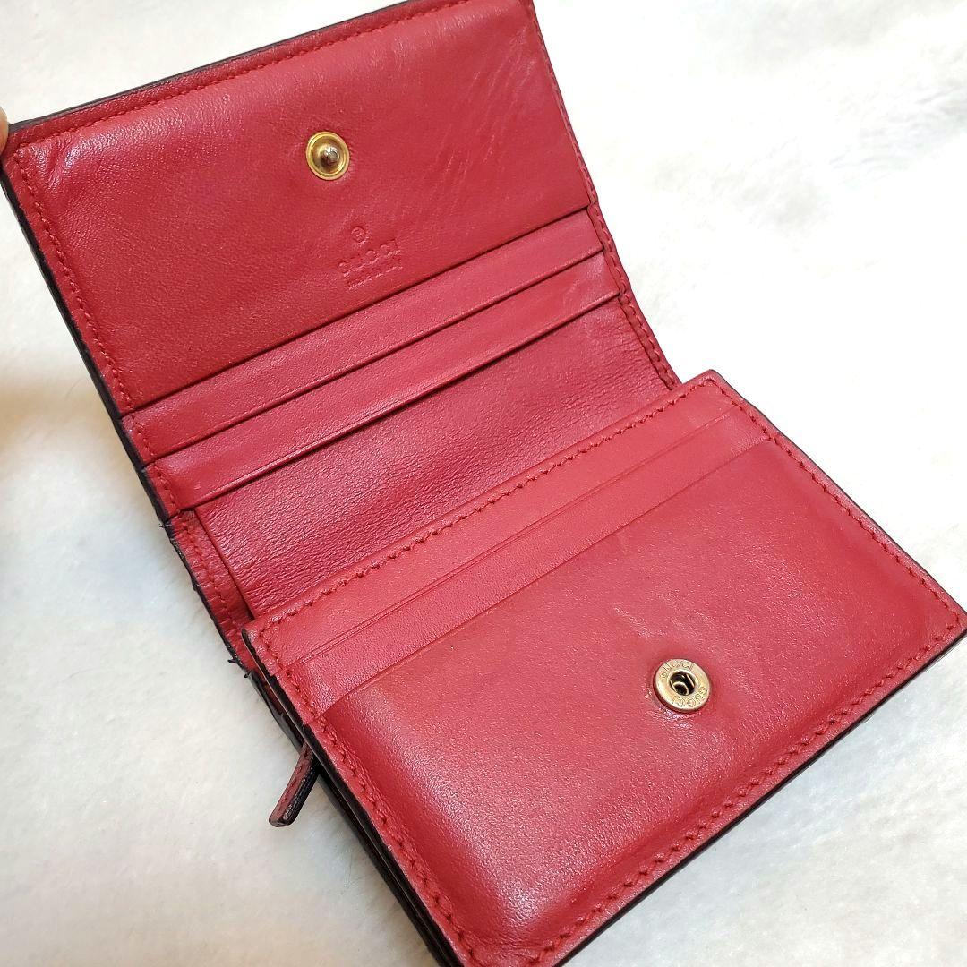 希少 GUCCI　さくらんぼ　GGスプリーム　レザー　チェリー