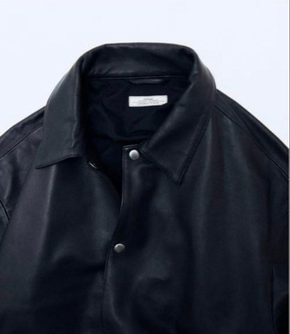 LAMB LEATHER COACH JKT レザーコーチジャケット