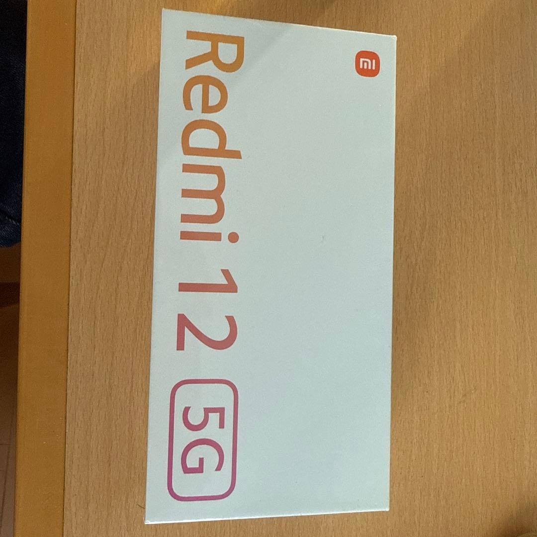 新品未使用 Xiaomi Redmi 12 5G 128GB 未開封