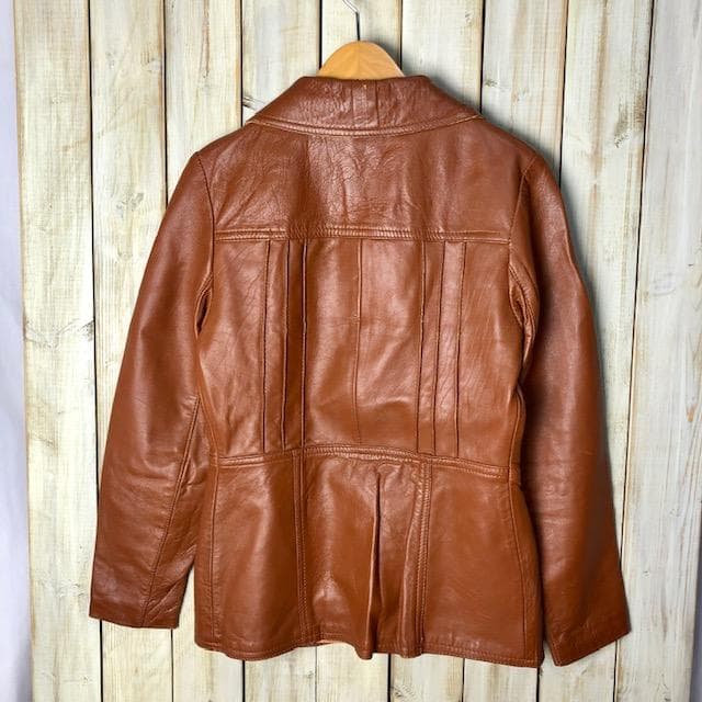 70s UK製 ヴィンテージ CADEMA 本革 レザージャケット 革ジャン